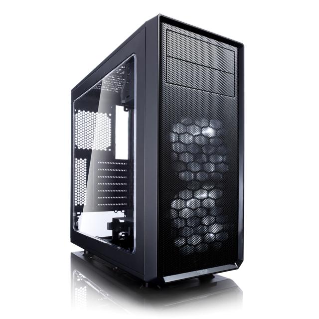 Кутия Fractal Design Focus G BLACK, Mid-Towe, 1 x USB 2.0, 1 x USB 3.0, ATX, Micro ATX, ITX