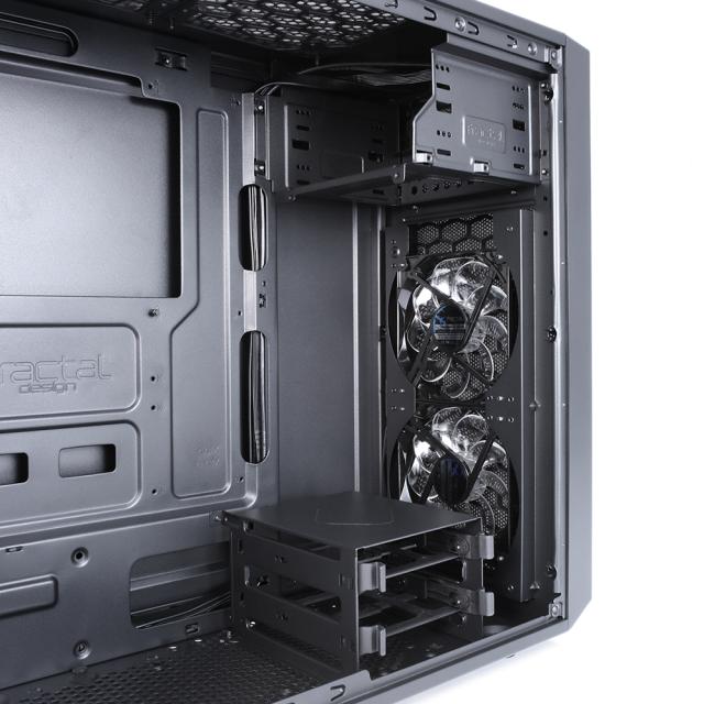 Кутия Fractal Design Focus G BLACK, Mid-Towe, 1 x USB 2.0, 1 x USB 3.0, ATX, Micro ATX, ITX