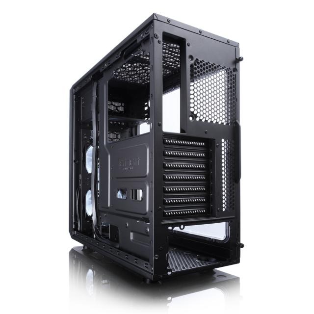 Кутия Fractal Design Focus G BLACK, Mid-Towe, 1 x USB 2.0, 1 x USB 3.0, ATX, Micro ATX, ITX