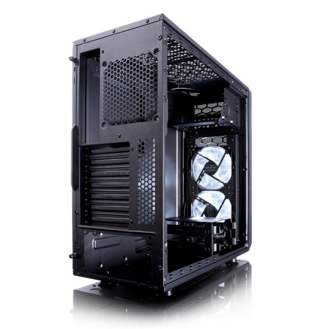 Кутия Fractal Design Focus G BLACK, Mid-Towe, 1 x USB 2.0, 1 x USB 3.0, ATX, Micro ATX, ITX