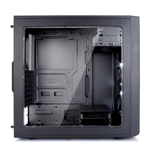 Кутия Fractal Design Focus G BLACK, Mid-Towe, 1 x USB 2.0, 1 x USB 3.0, ATX, Micro ATX, ITX