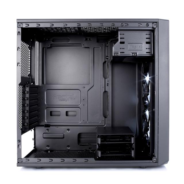 Кутия Fractal Design Focus G BLACK, Mid-Towe, 1 x USB 2.0, 1 x USB 3.0, ATX, Micro ATX, ITX