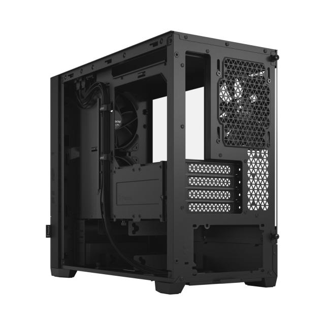 Кутия Fractal Design Pop Mini Silent Black TG Clear Tint, Middle Tower, 2x USB 3.0, mATX/mITX