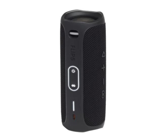Тонколона JBL Flip 5 BLK, 20W RMS, Bluetooth, влагоустойчива (IPX7), Черен