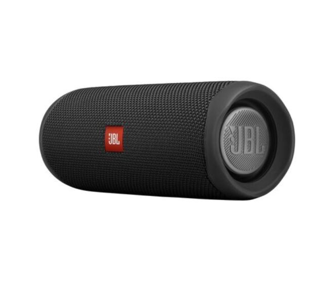 Тонколона JBL Flip 5 BLK, 20W RMS, Bluetooth, влагоустойчива (IPX7), Черен