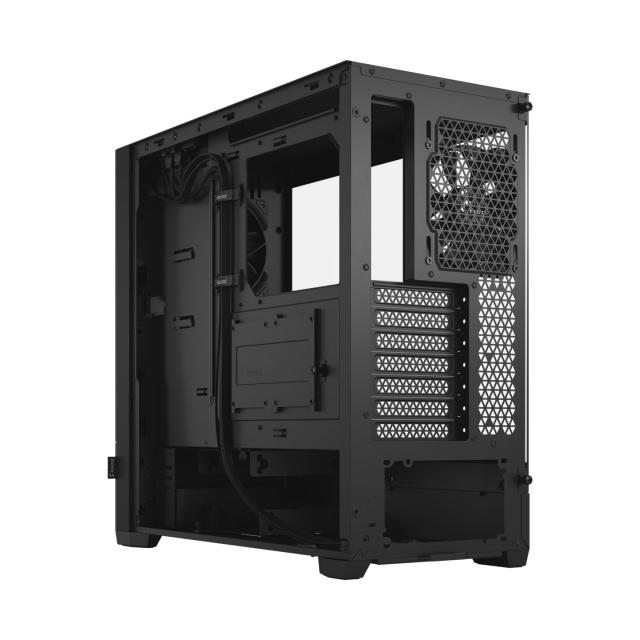 Кутия Fractal Design Pop Silent Black TG Clear Tint, Mid Tower, 2x USB 3.0, ATX/mATX/mITX