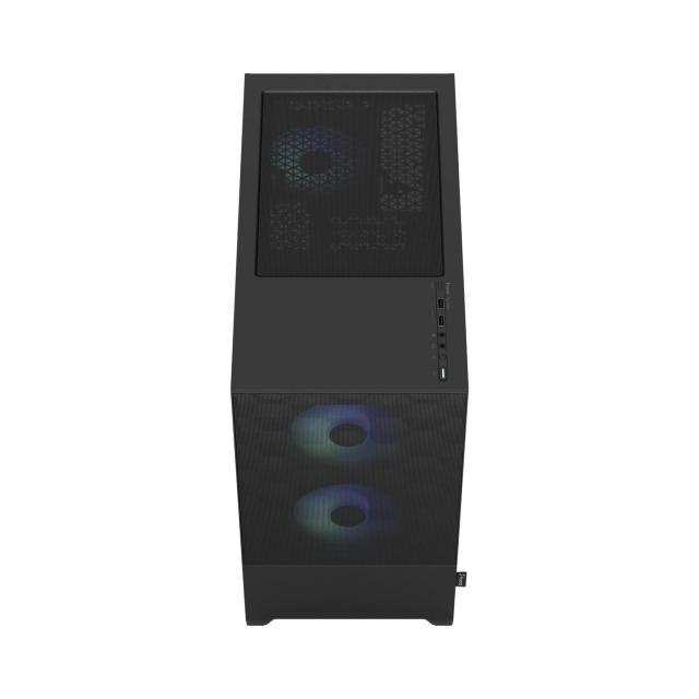 Кутия Fractal Design Pop Mini Air RGB Black TG Clear, Mid-Tower, 2x USB 3.0m, ATX/mITX