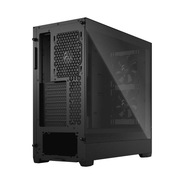 Кутия Fractal Design Pop Air Black TG Clear Tint, Mid-Tower, 2x USB 3.0, ATX/mATX/mITX