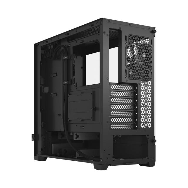 Кутия Fractal Design Pop Air Black TG Clear Tint, Mid-Tower, 2x USB 3.0, ATX/mATX/mITX