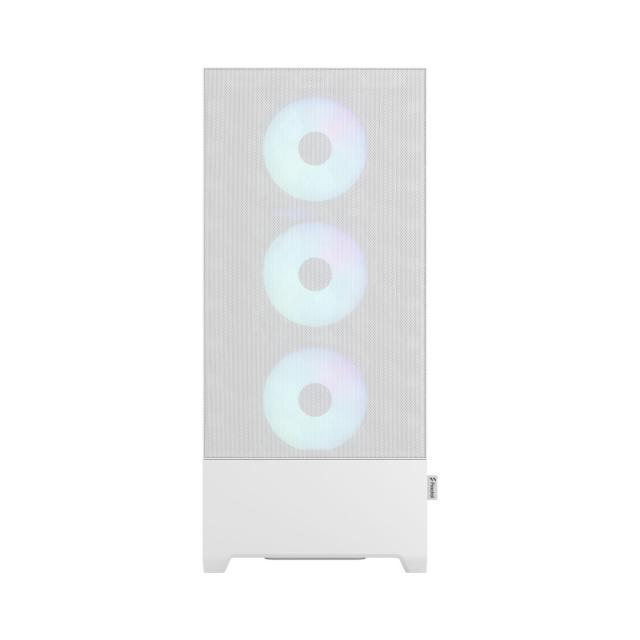 Кутия Fractal Design Pop XL Air RGB White TG Clear, Full-Tower, 2 x USB 3.0, E-ATX/ATX/mATX/mITX