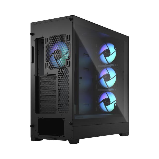 Кутия Fractal Design Pop XL Air RGB Black TG Clear, Full-Tower, 2 x USB 3.0, E-ATX/ATX/mATX/mITX