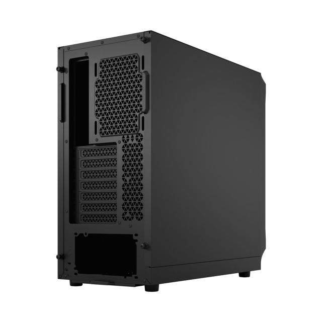 Кутия Fractal Design Focus 2 Black Solid, Mid-Tower, 2 x USB 3.0, ATX/mATX/mITX