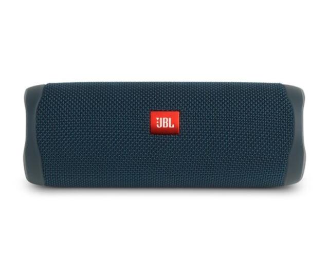 Тонколона JBL Flip 5 BLU, 20W RMS, Bluetooth, влагоустойчива (IPX7), Син