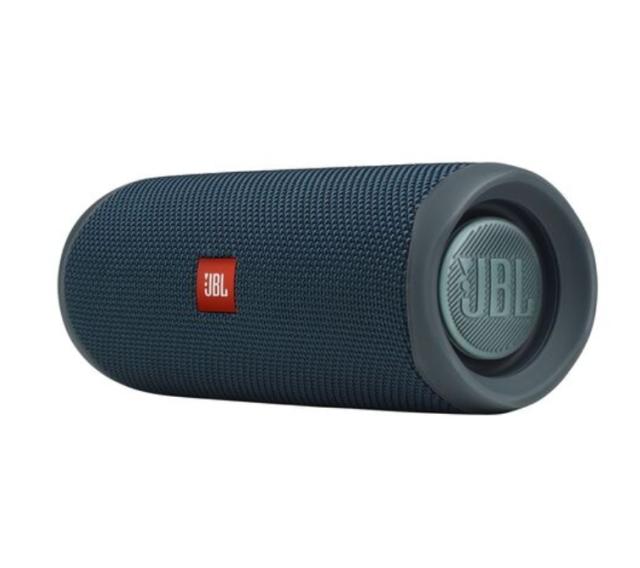 Тонколона JBL Flip 5 BLU, 20W RMS, Bluetooth, влагоустойчива (IPX7), Син
