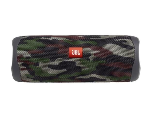 Тонколона JBL Flip 5, 20W RMS, Bluetooth, влагоустойчива (IPX7), Камуфлажен