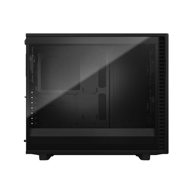 Кутия Fractal Design Define 7 BLACK TG Clear Tint, Mid-Tower, 1 x USB 3.3 Type-C, 2 x USB 2.0, 2 x USB 3.0, E-ATX/ATX/mATX/mITX