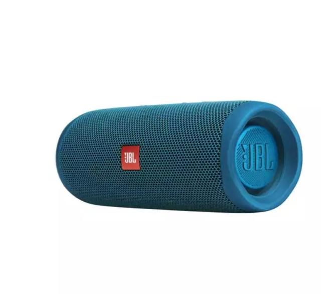 Тонколона JBL Flip 5 BLUE, 20W RMS, Bluetooth, влагоустойчива (IPX7), Син