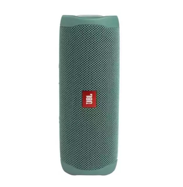 Тонколона JBL Flip 5 GREEN, 20W RMS, Bluetooth, влагоустойчива (IPX7), Зелен