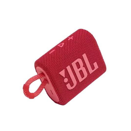 Тонколона JBL Go 3 RED, 4.2W, Bluetooth, IPX67, Червена