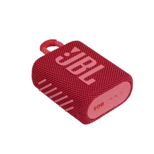 Тонколона JBL Go 3 RED, 4.2W, Bluetooth, IPX67, Червена