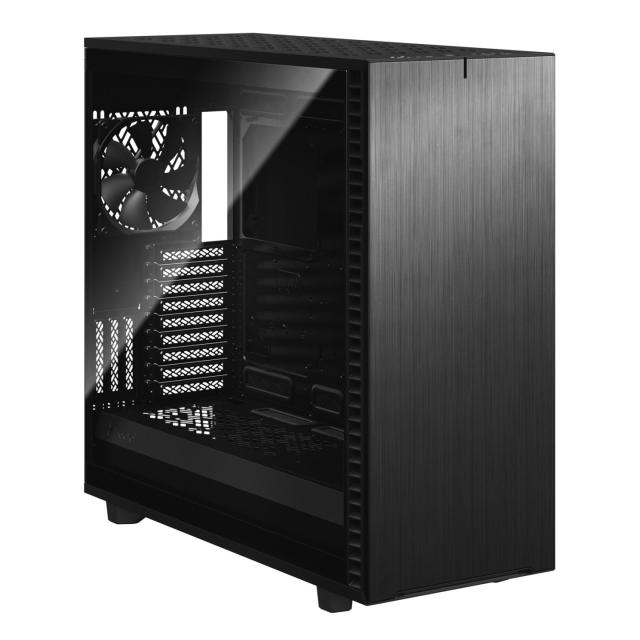 Кутия Fractal Design Define 7 XL Black TG Light Tint, Mid-Tower, 1 x USB 3.2 Type-C, 2 x USB 3.0, 2 x USB 2.0, E-ATX/ATX/mATX/mITX/EE-ATX/SSI-CEB/SSI-EEB