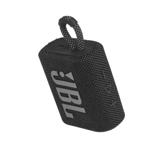 Тонколона JBL Go 3 BLK, 4.2W, Bluetooth, IPX67, Черна
