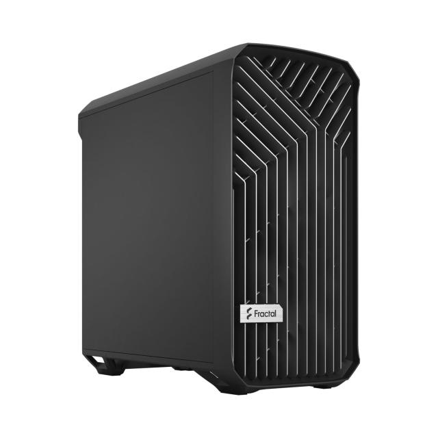 Кутия Fractal Design Torrent Compact Black Solid, Mid-Tower, 1x USB 3.2 Type-C, 2x USB 3.0, SSI-CEB / E-ATX / ATX / mATX / Mini-ITX