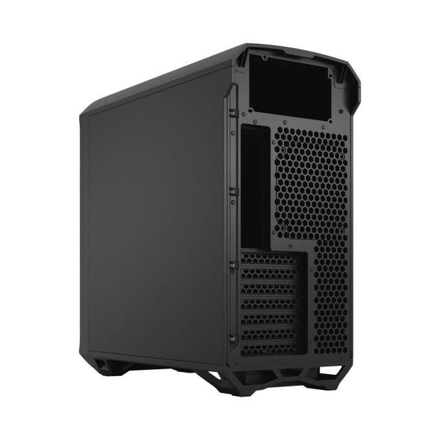 Кутия Fractal Design Torrent Compact Black Solid, Mid-Tower, 1x USB 3.2 Type-C, 2x USB 3.0, SSI-CEB / E-ATX / ATX / mATX / Mini-ITX