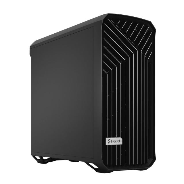 Кутия Fractal Design Torrent Black Solid, Mid-Tower, 1x USB 3.1, 2x USB 3.0, E-ATX/ATX/mATX/ITX