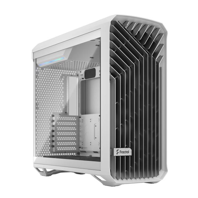 Кутия Fractal Design Torrent RGB WHITE, Mid-Tower, 1x USB 3.1, 2x USB 3.0, E-ATX/ATX/mATX/ITX