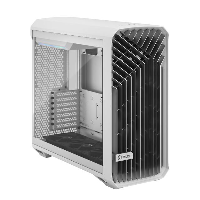 Кутия Fractal Design Torrent RGB WHITE, Mid-Tower, 1x USB 3.1, 2x USB 3.0, E-ATX/ATX/mATX/ITX