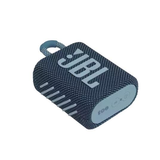 Тонколона JBL Go 3 BLU, 4.2W, Bluetooth, IPX67, Син