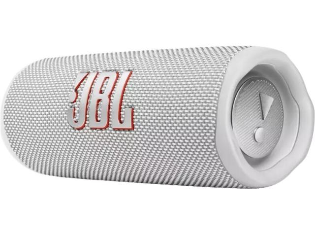 Тонколони JBL FLIP6 WHT waterproof portable Bluetooth speaker