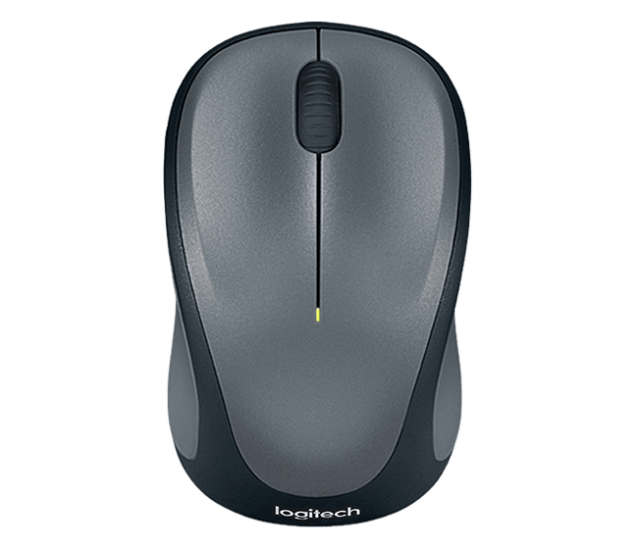 Мишка Logitech Wireless M235, оптична, USB, сива