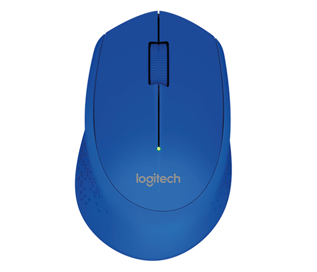 Мишка Logitech M280, Wireless, оптична 1000 dpi, USB, синя