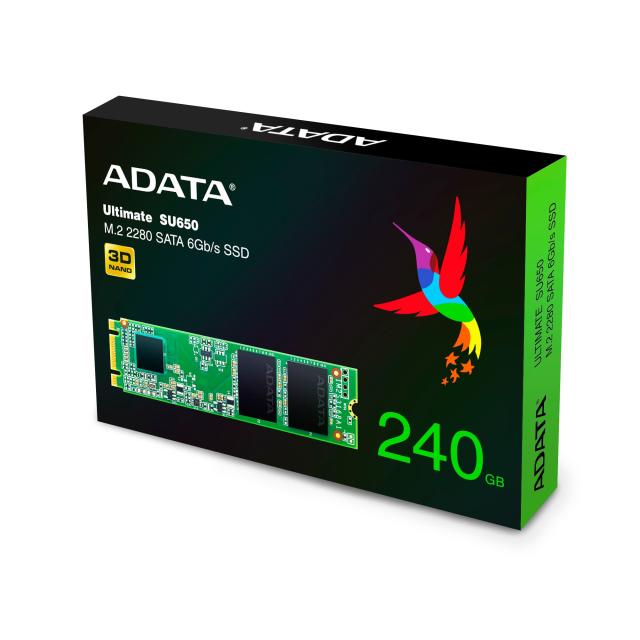 ADATA SU650 SSD 240GB INT M2 SATA 2280 