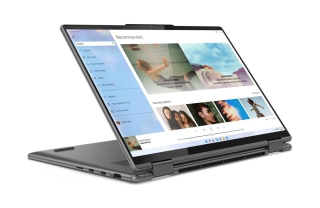 Лаптоп Lenovo Yoga 7 14IRL8 (12-ядрен) Intel Core i7-1360P 2.2/5.0GHz, 14" (35.56cm) WUXGA 400nits Touchscreen, 16GB LPDDR5, 1TB SSD NVMe, 1x USB 3.2 Gen1, Windows 11 Home
