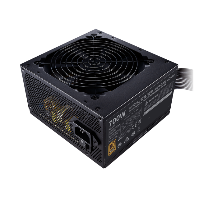 Захранване Cooler Master MWE BRONZE V2 230V 700W A, Active PFC, 80 Plus Bronze