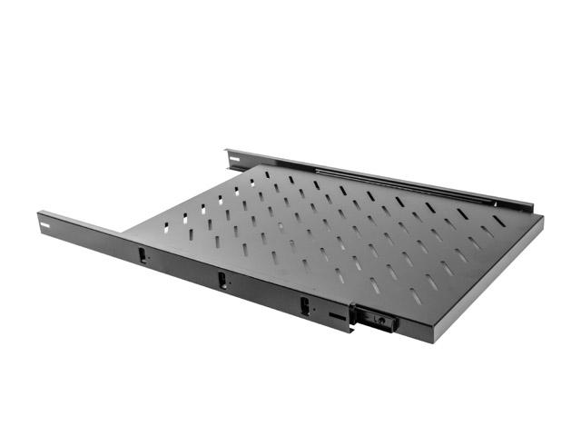 Аксесоар Lanberg 19" sliding shelf 1U / 465x750mm, max load capacity up to 15kg, black