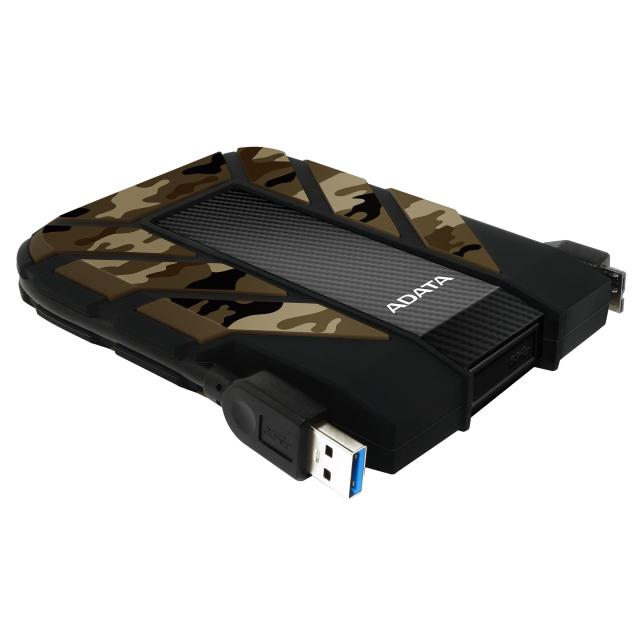 Твърд диск Adata 2TB , H710MP , USB 3.2 Gen 1, 2.5" Durable - External Hard Drive CAMOUFLAGE