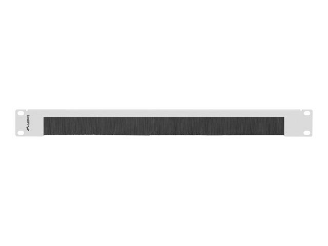 Аксесоар Lanberg 19" brush panel 1U AK-1103-S, grey