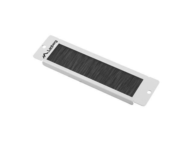 Аксесоар Lanberg 10" cable entry brush panel, grey
