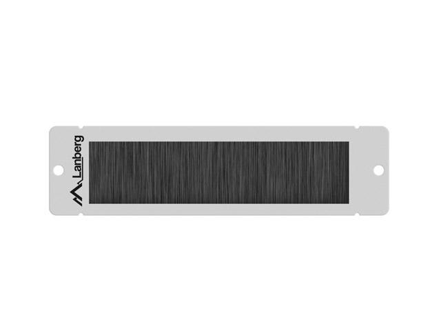 Аксесоар Lanberg 10" cable entry brush panel, grey