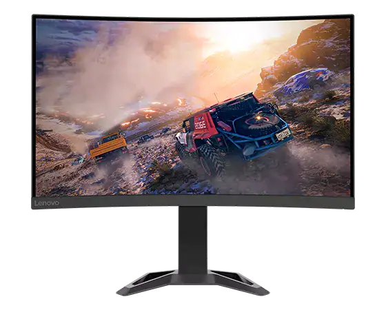 Монитор LENOVO G27C-30, 27.0" (68.58 cm) CURVE WLED VA панел, 165Hz, 7ms, 350cd/m2, 2x HDMI 2.0, 1x DP 1.4