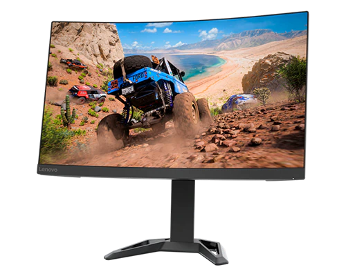 Монитор LENOVO G27QC-30, 27.0" (68.58 cm) CURVE WLED VA панел, 165Hz, 7ms, 350cd/m2, 2x HDMI 2.0, 1x DP 1.4