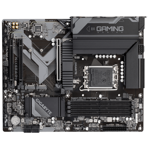 Дънна платка Gigabyte B760 GAMING X, B760, LGA1700, DDR5, PCI-E 4.0, 3x M.2, 4x SATA 6Gb/s, 1x USB 3.2 Gen 2 Type-A, HDMI, DP, ATX