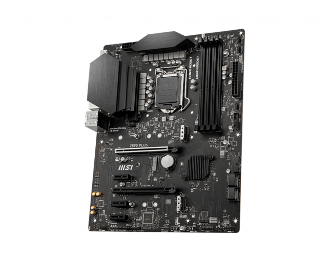 Дънна платка MSI Z590 PLUS, Z590, LGA1200, DDR4, PCI-E 4.0 (DP/HDMI)(CF), 4x SATA 6Gb/s, 2x M.2, ATX