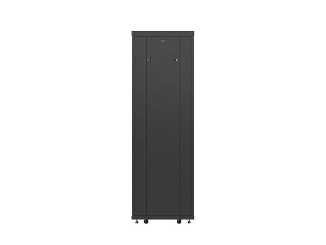 Комуникационен шкаф Lanberg rack cabinet 19" free-standing 37U / 600x600 self-assembly flat pack with mesh door LCD, black