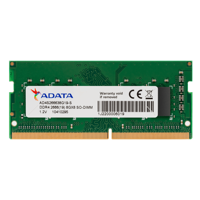 Памет ADATA 4GB DDR4 2666MHz SODIMM, 1.2V 