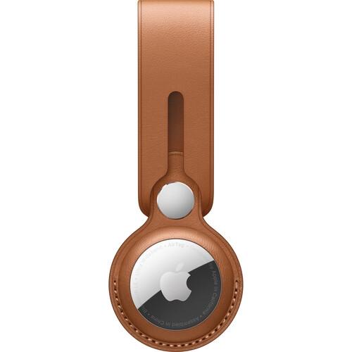 Аксесоар Apple AirTag Leather Loop - Saddle Brown